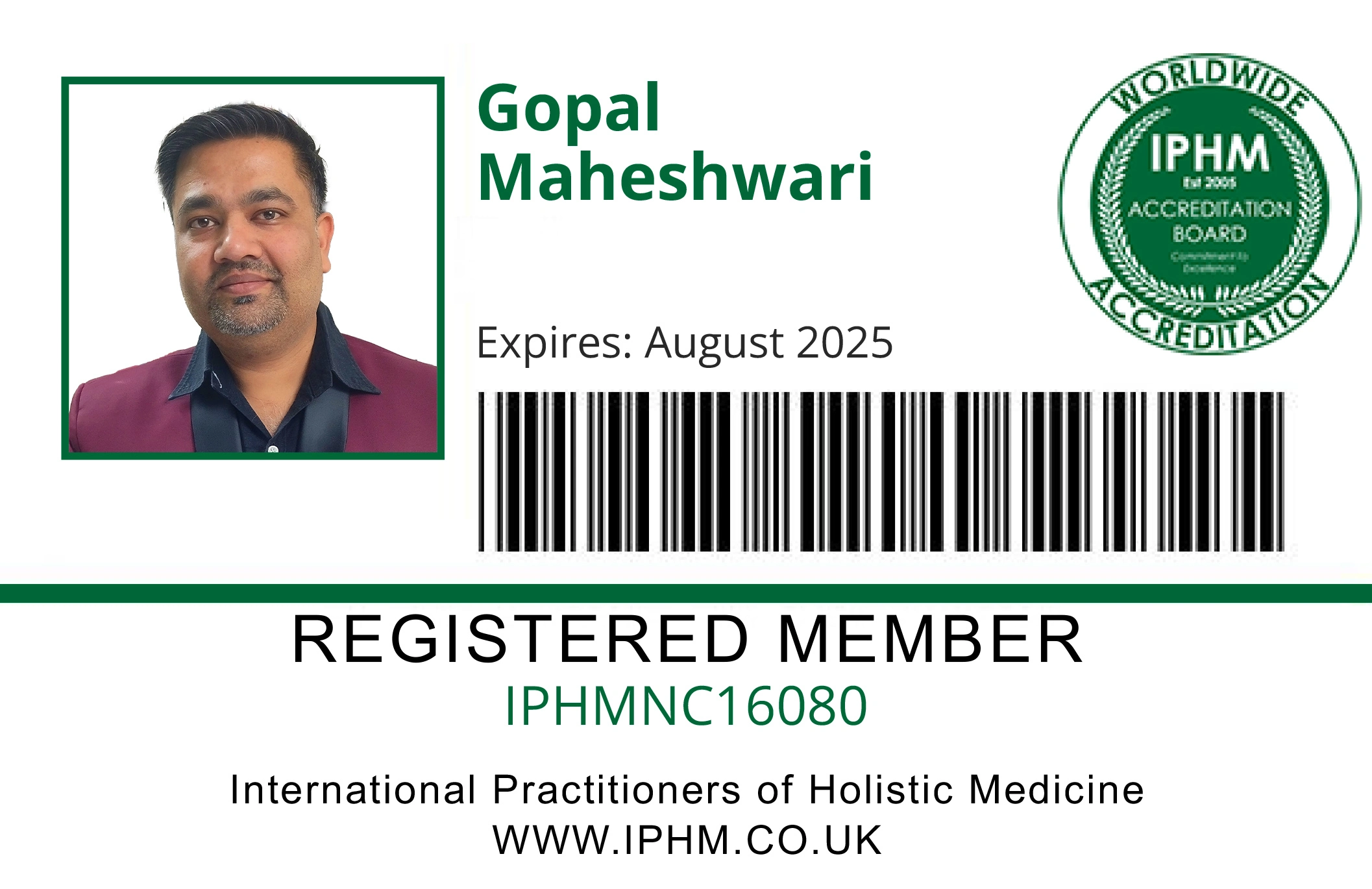 Gopal Maheshwari_Past Life Regression Therapist & Trainer