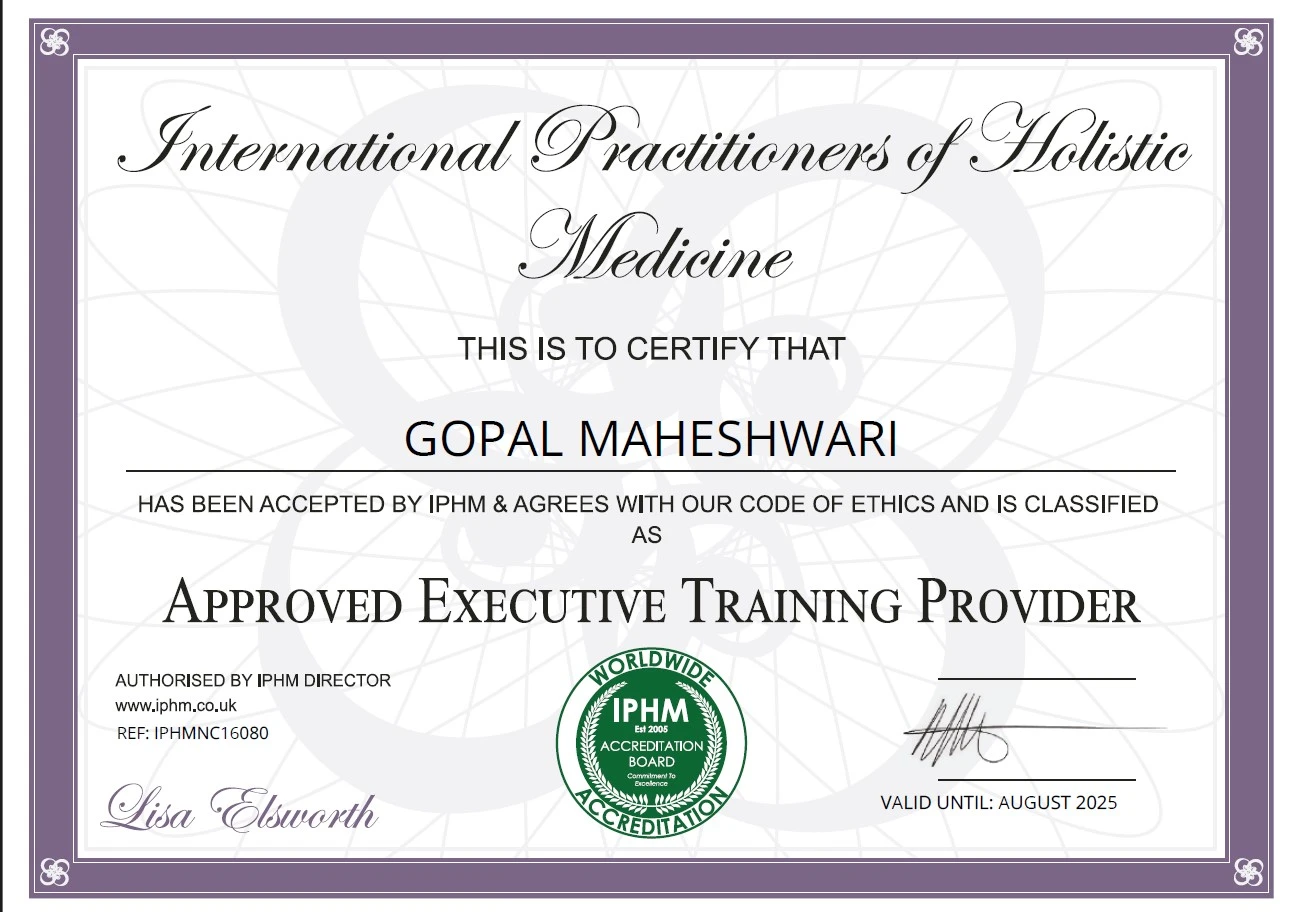 IPHM Certificate